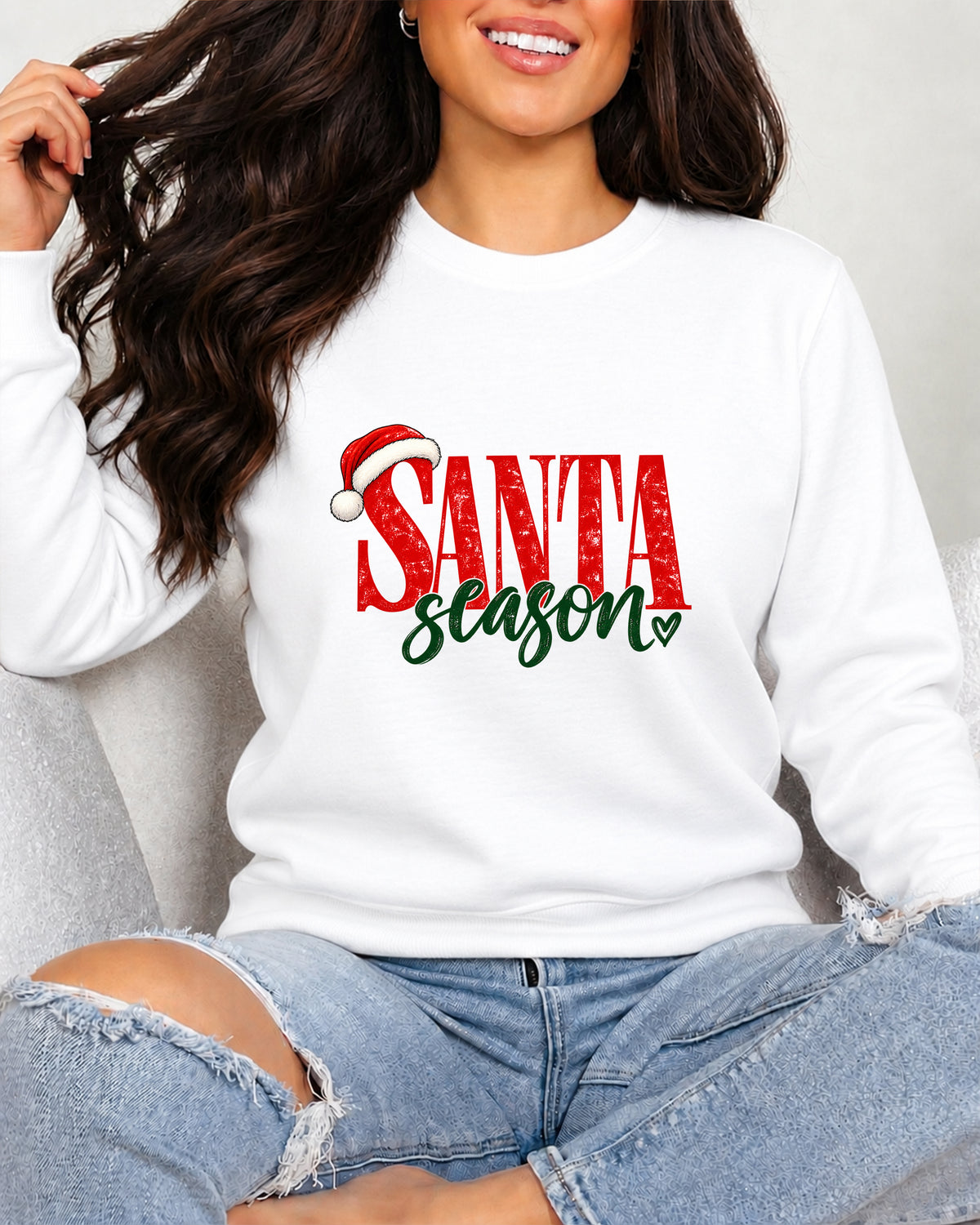 Bluză Damă Santa Season Alb - Unseen