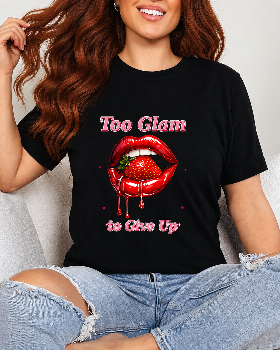 Tricou Dama Too Glam Negru