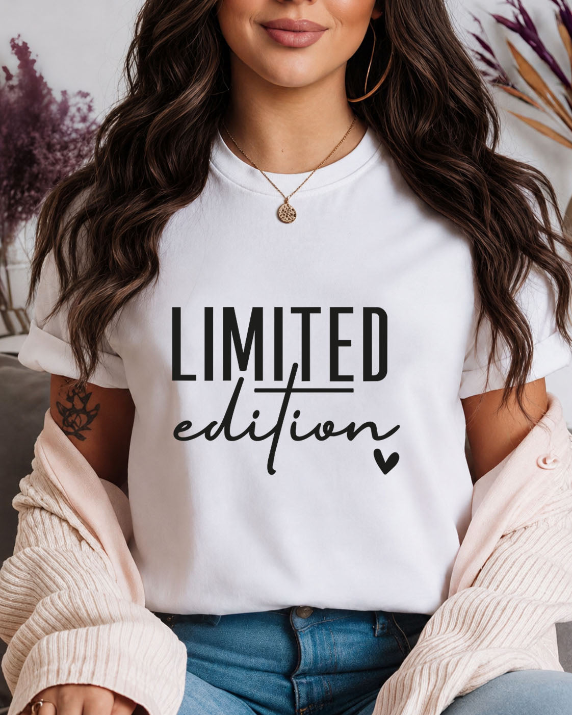 Tricou Dama Limited Edition Alb